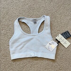 New Forever 21 Light Gray Sports Bra